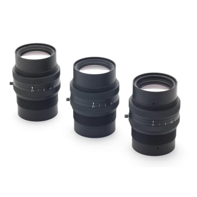 Line scan lens mechanical parts